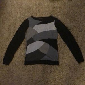 Black and Gray The Limited Sweater!
